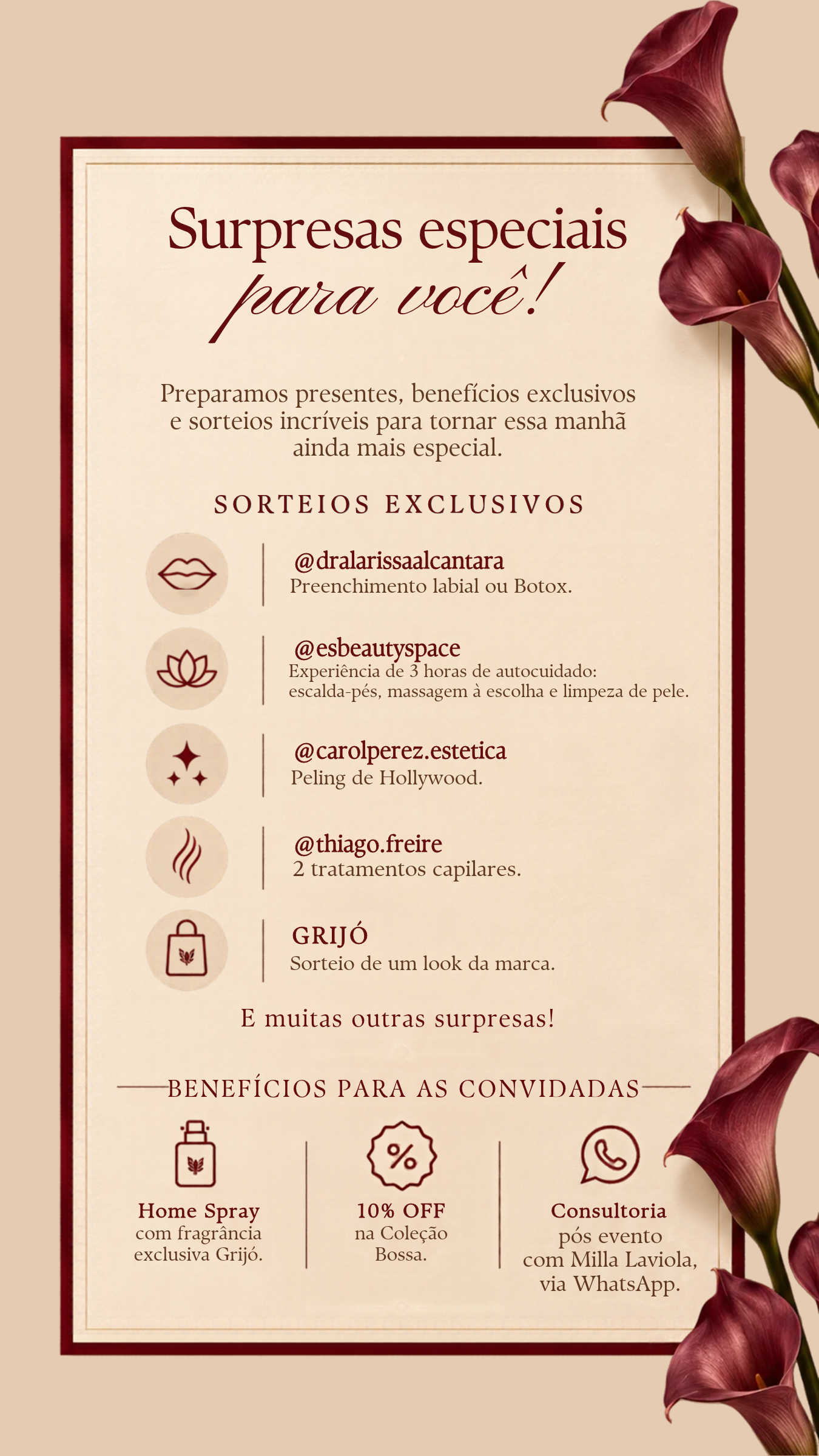 Surpresas Especiais